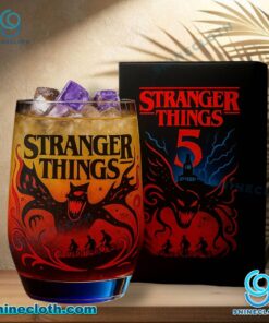 Stranger Things 5 Whiskey Glass EsGTDOa