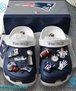 Tom Brady New England Patriots Crocs With Charms 1malc3I