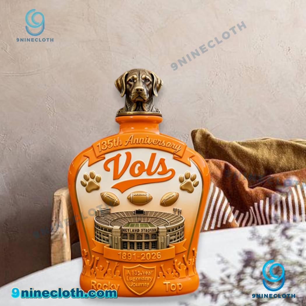 Vols Neyland Stadium 135th Anniversary Whiskey Bottle-a smtgkdF