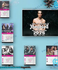 Yungblud Stay Loud Stay Weird 2026 Wall Calendar JHeqfKh